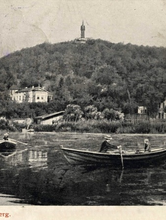 Lata 1900-1902, Pachołek z wieżą widokową, źródło Fotopolska